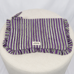 Maison Augustin – Ruffle Pouch Plum