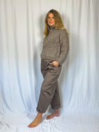 TESS Balloon Pants – Taupe
