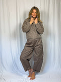LOU Knit Jacket - Taupe