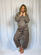 LOU Knit Jacket - Taupe