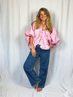 FAYE Blouse - Candy Pink