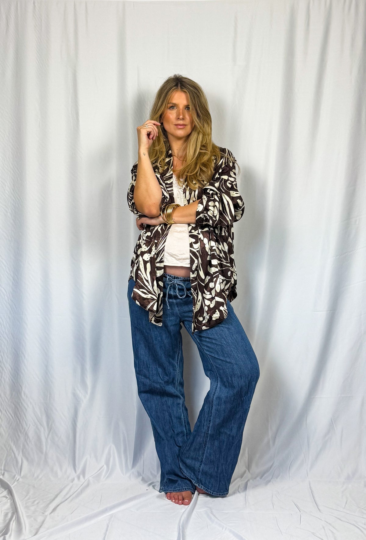 NAYA Kimono Jacket – Cocoa