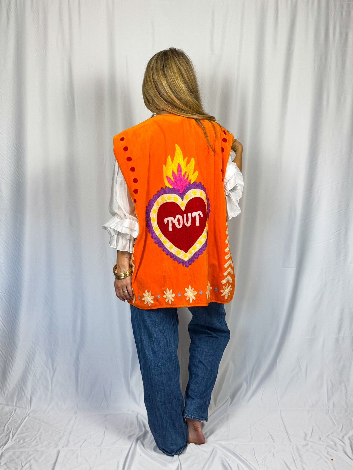 ELLA Vest - Orange