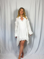 SADIE Lace Dress – Ivory