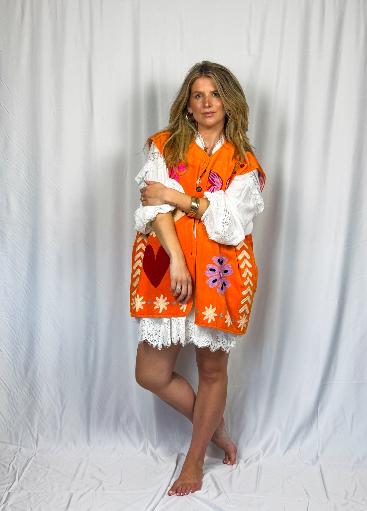 ELLA Vest - Orange
