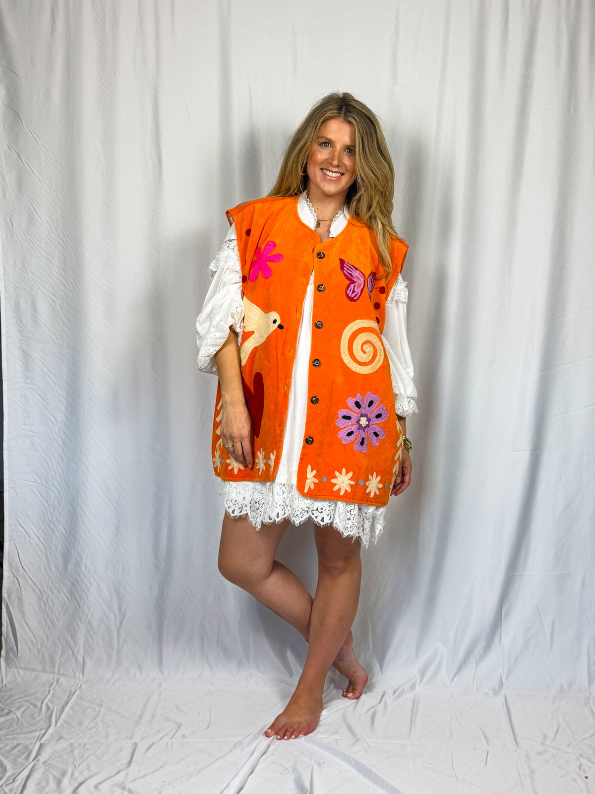 ELLA Vest - Orange