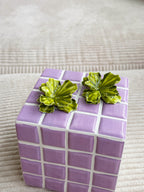 BLOOM Earrings – Olive