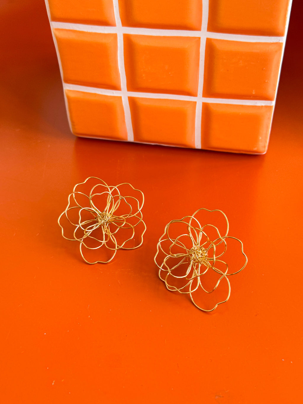 FLORA Earrings – Gold