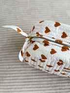 Maison Augustin – Heart Pouch Cinnamon