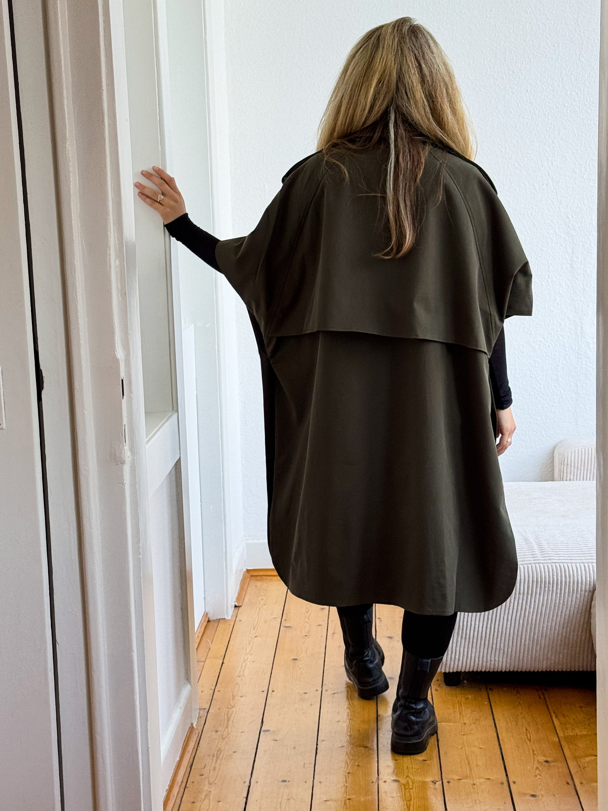 NOVA Trench Cape – Olive