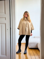 LIVA Cape Jacket – Sand